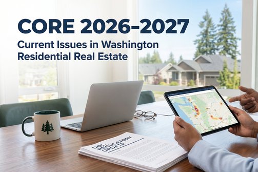 (CORE) Current Issues in Washington  Residential Real Estate 2026-2027